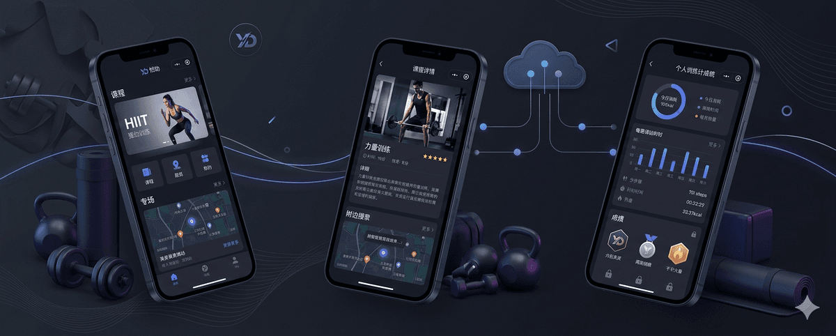 连锁健身房微信小程序